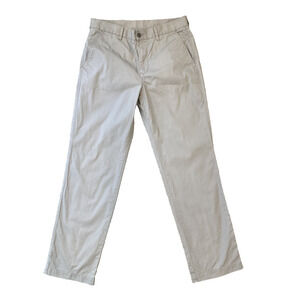 Lacoste Pants Mens Size 33x32 Gray Chino Casual Preppy Cotton Slacks Old Money